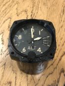 A Second World War altimeter with forces arrow, probably from a bomber, up to 45,
