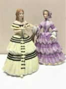 Two Wedgwood limited edition figures commissioned by Spink;