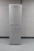 A Beko frost free upright fridge freezer