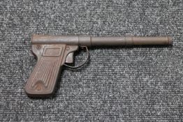 An antique air pistol (a/f)