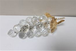 A Swarovski bunch of grapes