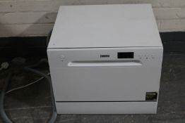 A Zanussi bench topped dish washer