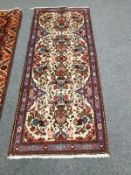 A Bidjar runner 206 cm x 84 cm