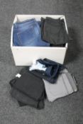 A box of lady's jeans,