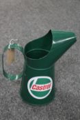 A Castrol 2 litre oil jug