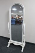 A contemporary Country Corner cheval mirror
