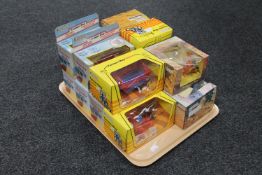 Eleven boxed Loan Star Farmers Boy series die cast vehicles