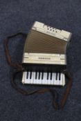 A Hohner Student I accordion