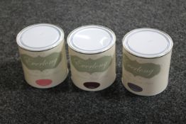 Thirty tins of Everlong paint - Bordeaux,