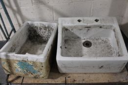 Two Belfast sinks