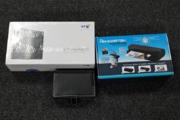 A basket of BT home hub 2.