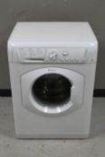 A Hotpoint washing machine