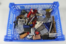 A basket of novelty lighters