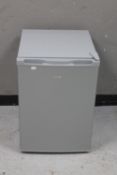 An Logik bench topped fridge