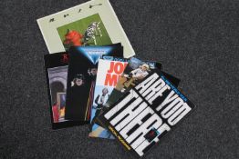A small quantity of late 1970's and 80's tour programmes, John Miles Scorpions, Triumph etc.