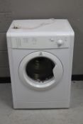 An Indesit dryer CONDITION REPORT: In working order.