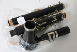 A four piece console clarinet