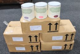 Five boxes of thirty tins of Everlong superior finish paint, Dutchess,