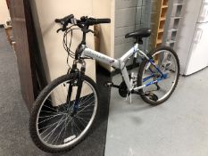 A Challenge Gauntlet folding front suspension gent's bike