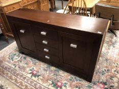 A Morris Furniture contempoary sideboard,