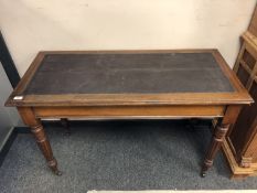 A Victorian mahogany side table,