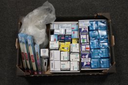 A box of light bulbs