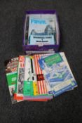 A box of mid twentieth century and later football programmes, Blackburn, Sunderland,