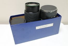 Three camera zoom lenses