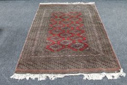 A Bokhara rug,
