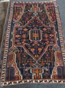 A Hamadan rug,