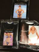 A box of forty lingerie sets - various sizes