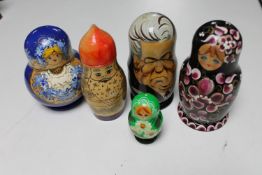 Five Russian dolls,