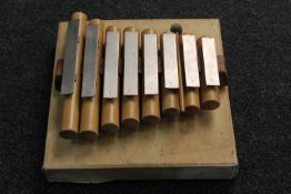 A xylophone