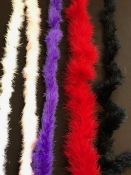 A box of fake fur trim,