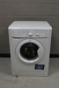 An Indesit washing machine