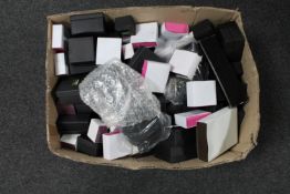 A box of jewellery boxes