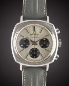 A GENTLEMAN'S STAINLESS STEEL SWISS EMPEROR 