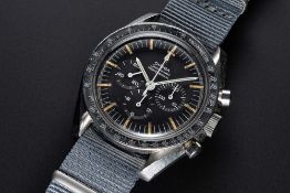 A RARE GENTLEMAN'S STAINLESS STEEL OMEGA SPEEDMASTER PROFESSIONAL 