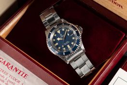 A RARE GENTLEMAN'S STAINLESS STEEL ROLEX TUDOR PRINCE OYSTERDATE 