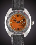 A GENTLEMAN'S STAINLESS STEEL DOXA 