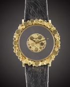 A RARE LARGE 18K SOLID GOLD JAEGER LECOULTRE 