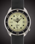 A RARE GENTLEMAN'S STAINLESS STEEL TAG HEUER PROFESSIONAL 200 METRES AUTOMATIC 