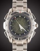 A GENTLEMAN'S TITANIUM OMEGA SPEEDMASTER PROFESSIONAL X-33 BRACELET WATCH CIRCA 1998, REF. 3290.50.