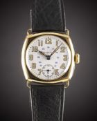 A GENTLEMAN'S 18K SOLID GOLD ZENITH 