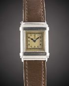 A RARE GENTLEMAN'S STAINLESS STEEL OMEGA 