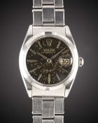 A GENTLEMAN'S STAINLESS STEEL ROLEX OYSTERDATE PRECISION BRACELET WATCH CIRCA 1960, REF. 6694