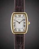 A GENTLEMAN'S SIZE 18K SOLID GOLD CARTIER PARIS 