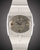 A GENTLEMAN'S STAINLESS STEEL ULYSSE NARDIN 36000 OFFICIALLY CERTIFIED CHRONOMETER BRACELET WATCH