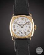 A GENTLEMAN'S 18K SOLID GOLD ZENITH 