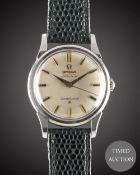 A GENTLEMAN'S STAINLESS STEEL OMEGA CONSTELLATION CHRONOMETER WRIST WATCH CIRCA 1960, REF. 14381 9